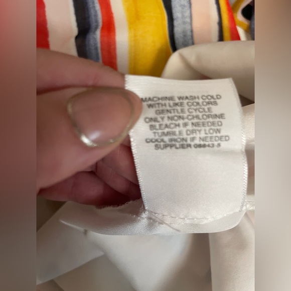 Better Be Size L Dress Bodycon Knit Sweater Ribbed Sleeveless V Neck Front Slit - Picture 9 of 9